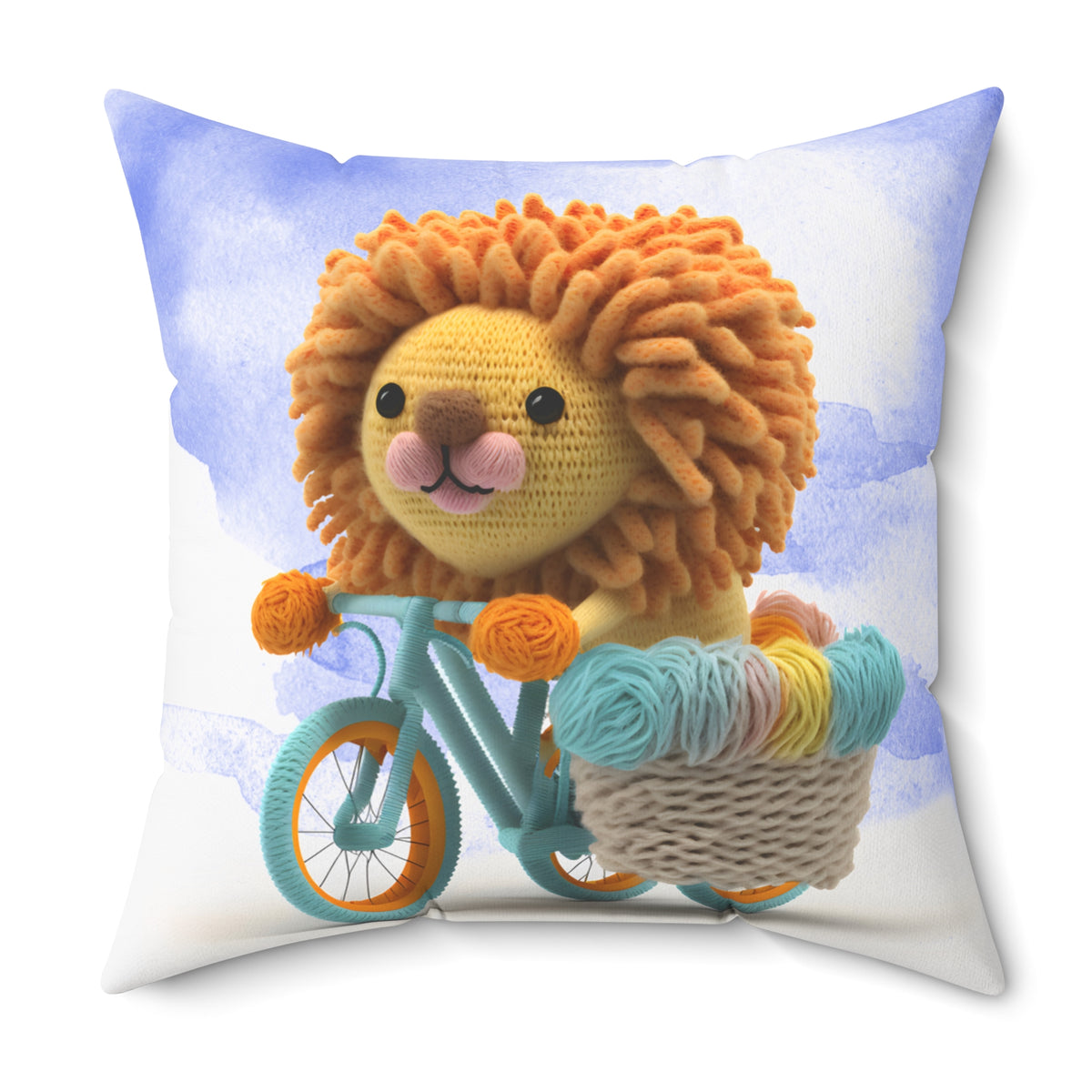 Adventure Lion Pillow - Ready-to-Buy