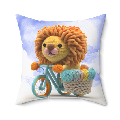 Adventure Lion Pillow - Ready-to-Buy