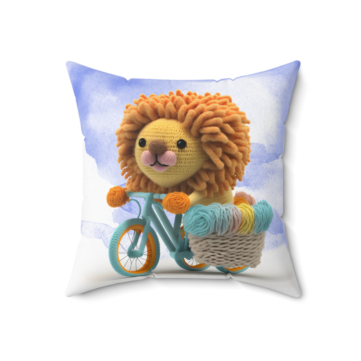 Adventure Lion Pillow - Ready-to-Buy