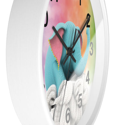Sleeping Elephant Wall Clock