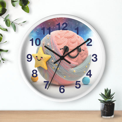 Lumi the Moon Wall Clock