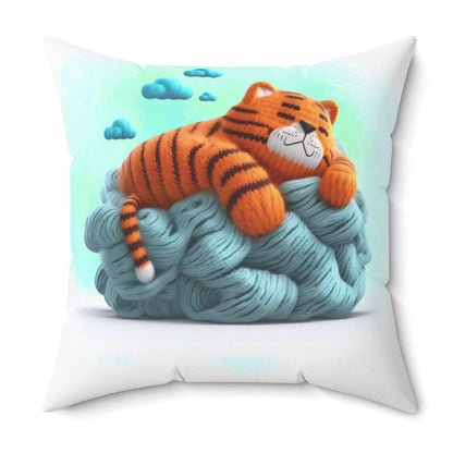 Sleeping Tiger Customizable Pillow