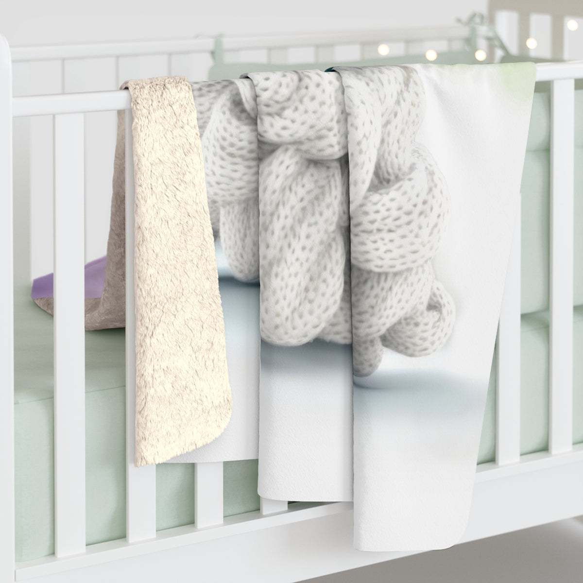 Cozy Sherpa Elephant Blanket - Throw