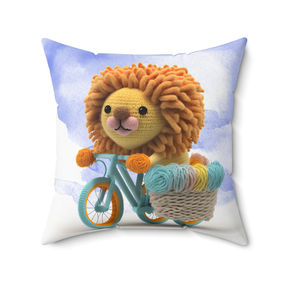 Adventure Lion Pillow - Ready-to-Buy