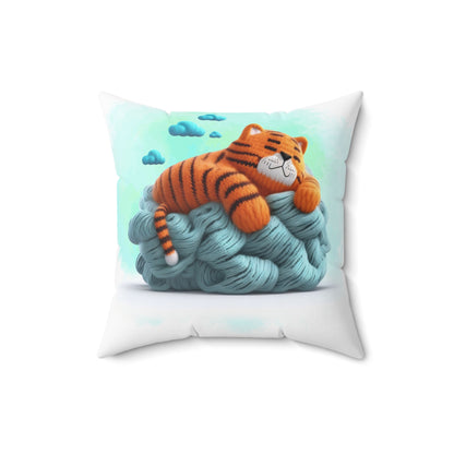 Sleeping Tiger Customizable Pillow