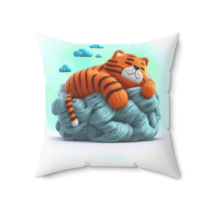 Sleeping Tiger Customizable Pillow