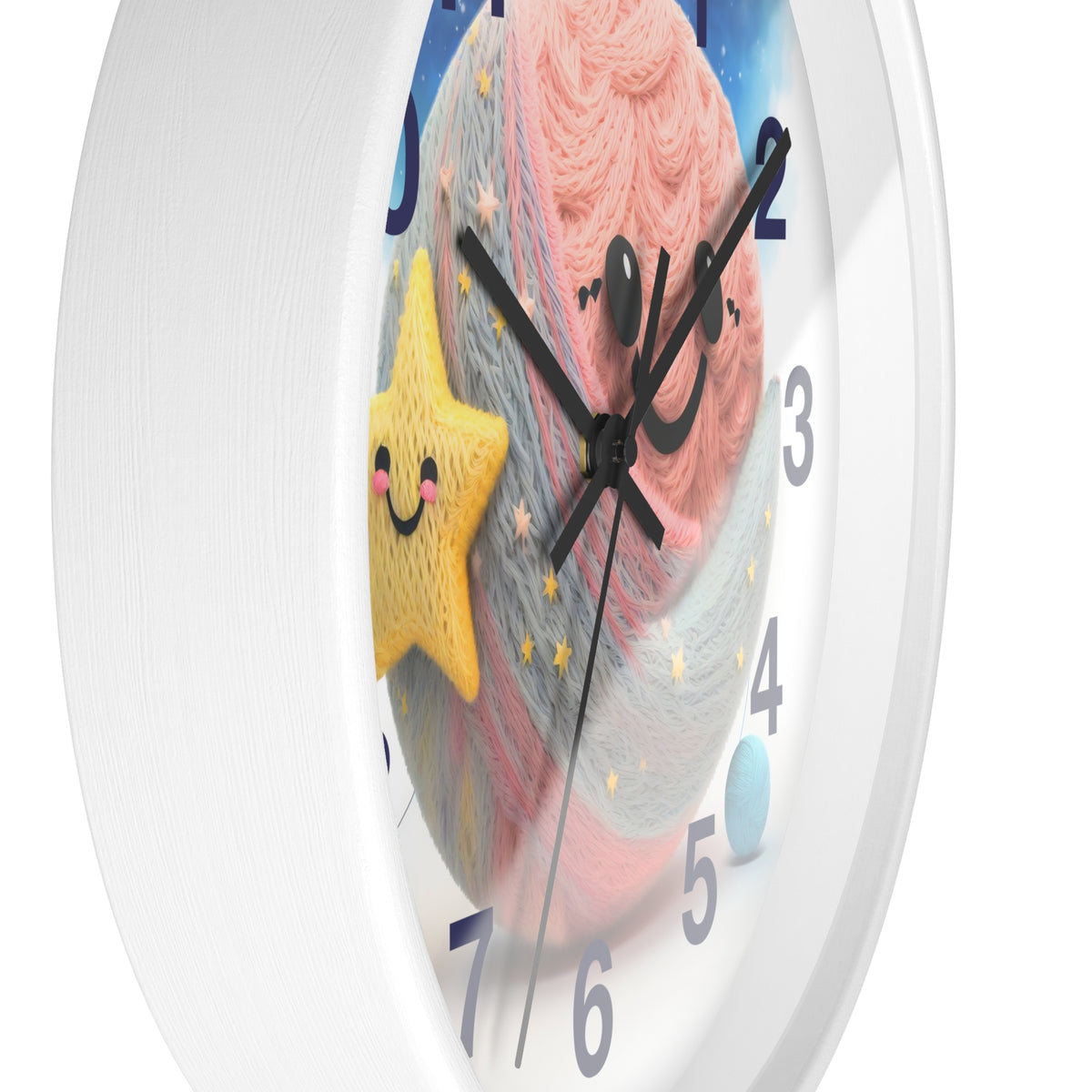Lumi the Moon Wall Clock