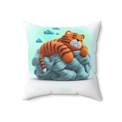 Sleeping Tiger Customizable Pillow