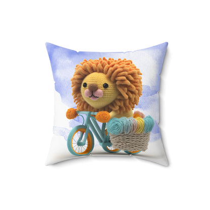 Adventure Lion Pillow - Ready-to-Buy